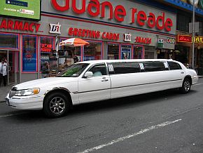 Limousine blanche
