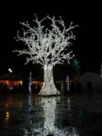 Arbre décoré