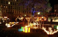 Place Carnot illuminée